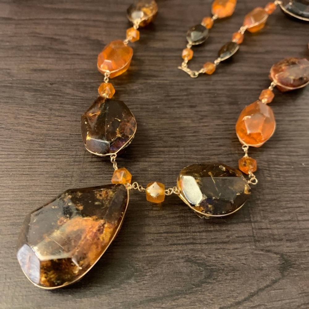 Vintage Possibly Amber Necklace